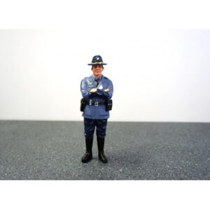 State Trooper Tim Figure For 1:18 Diecast Model Cars by American Diorama