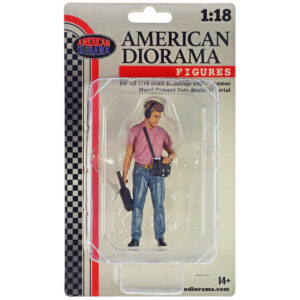 "On-Air" Figure 4 for 1/18 Scale Models by American Diorama