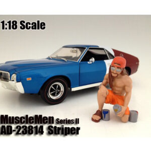 Musclemen "Striper" Figure For 1:18 Scale Models by American Diorama