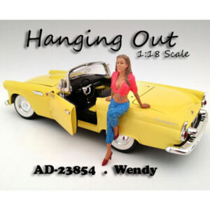 "Hanging Out" Wendy Figurine for 1/18 Scale Models by American Diorama