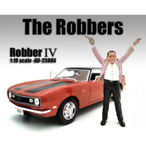 "The Robbers" Robber IV Figure For 1:18 Scale Models by American Diorama