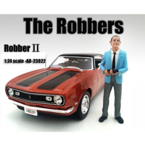 "The Robbers" Robber II Figure For 1:24 Scale Models by American Diorama