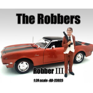 "The Robbers" Robber III Figure For 1:24 Scale Models by American Diorama