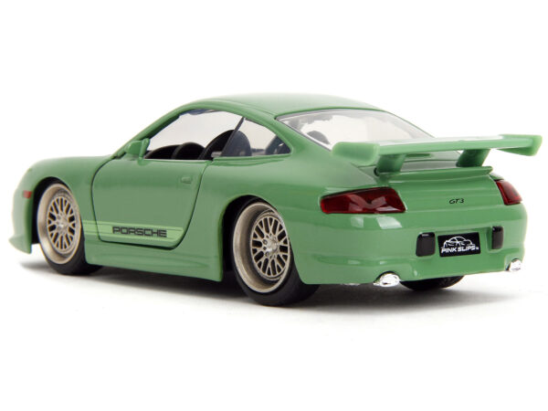 Porsche 911 GT3 (996) Green "Pink Slips" Series 1/32 Diecast Model Car by Jada
