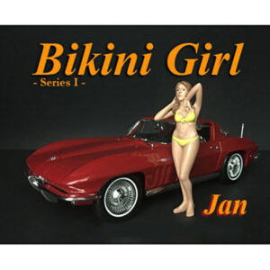 Jan Bikini Calendar Girl Figure for 1/18 Scale Models by American Diorama