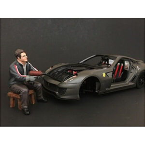 "Chop Shop" Mr. Lugnut Figure for 1:24 Scale Models by American Diorama