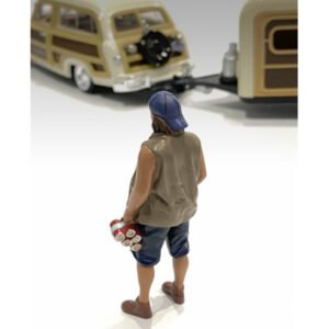 "Campers" Figure 2 for 1/18 Scale Models by American Diorama