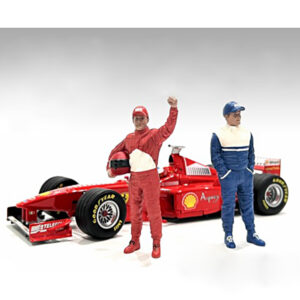 "Racing Legends" 90's Set of 2 Diecast Figures for 1/43 Scale Models by American Diorama