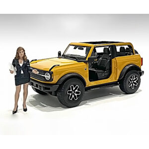 "The Dealership" Female Salesperson Figurine for 1/24 Scale Models by American Diorama