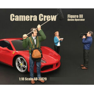 Camera Crew Figure III "Boom Operator" For 1:18 Scale Models by American Diorama
