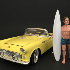Surfer Greg Figure For 1:24 Scale Models by American Diorama