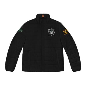 Las Vegas Raiders Super Bowl XV Men's Puffer Jacket