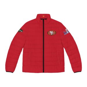 San Francisco 49ers Super Bowl LVIII Men's Puffer Jacket