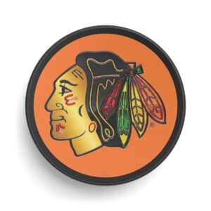 Official Pro Merch Chicago Blackhawks Hockey Puck made by Viceroy