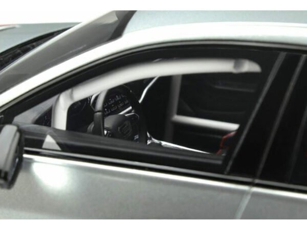 2020 Audi RS 6 GTO Concept #40 Gray Metallic with Graphics 40 Years of Quattro 1/18 Model Car by GT Spirit