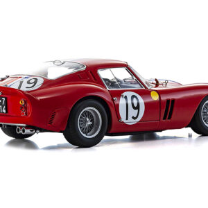 Ferrari 250 GTO #19 Pierre Noblet - Jean Guichet 2nd Place "24 Hours of Le Mans" (1962) 1/18 Diecast Model Car by Kyosho