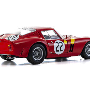 Ferrari 250 GTO #22 "Elde" (Leon Dernier) - "Beurlys" (Jean Blaton) 3rd Place "24 Hours of Le Mans" (1962) 1/18 Diecast Model Car by Kyosho