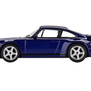 RUF CTR Anniversary Dark Blue Metallic Limited Edition to 3000 pieces Worldwide 1/64 Diecast Model Car by True Scale Miniatures