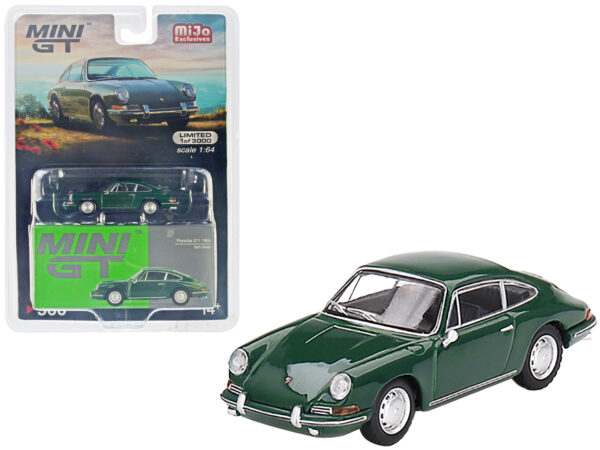 1964 Porsche 911 Irish Green Limited Edition to 3000 pieces Worldwide 1/64 Diecast Model Car by True Scale Miniatures