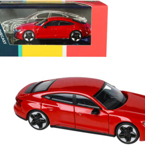 Audi RS e-tron GT Tango Red 1/64 Diecast Model Car by Paragon