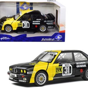 BMW E30 M3 #31 Kurt Thiim "LuK" DTM Deutsche Tourenwagen Masters (1988) "Competition" Series 1/18 Diecast Model Car by Solido