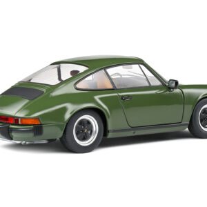 1974 Porsche 911 SC Olive Green with Black Stripes 1/18 Diecast Model Car by Solido