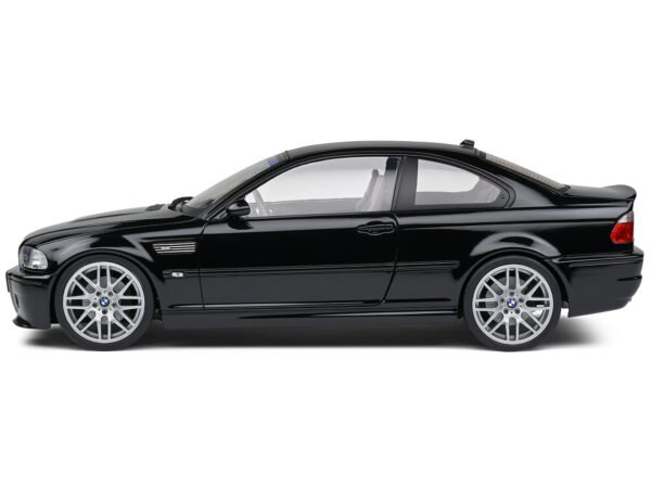 2003 BMW E46 CSL Black 1/18 Diecast Model Car by Solido