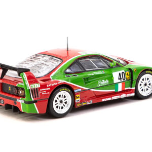 Ferrari F40 #40 Anders Olofsson - Luciano Della Noce - Tetsuya Ota "Ennea SRL" 24 Hours of Le Mans (1995) "Hobby64" Series 1/64 Diecast Model Car by Tarmac Works
