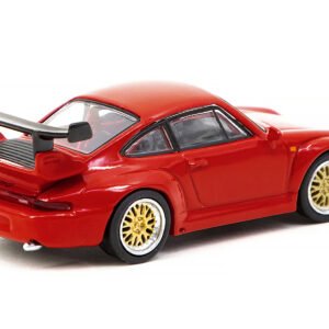 Porsche 911 GT2 Red with Red Interior "Collab64" Series 1/64 Diecast Model Car by Schuco & Tarmac Works
