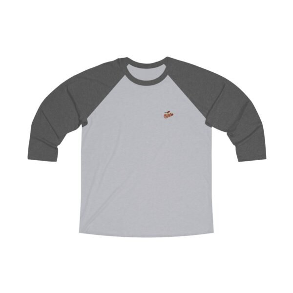 Baltimore Orioles Unisex Tri-Blend 3/4 Raglan Tee - Image 5