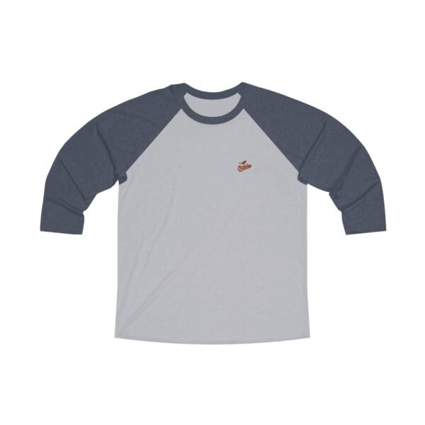 Baltimore Orioles Unisex Tri-Blend 3/4 Raglan Tee - Image 7
