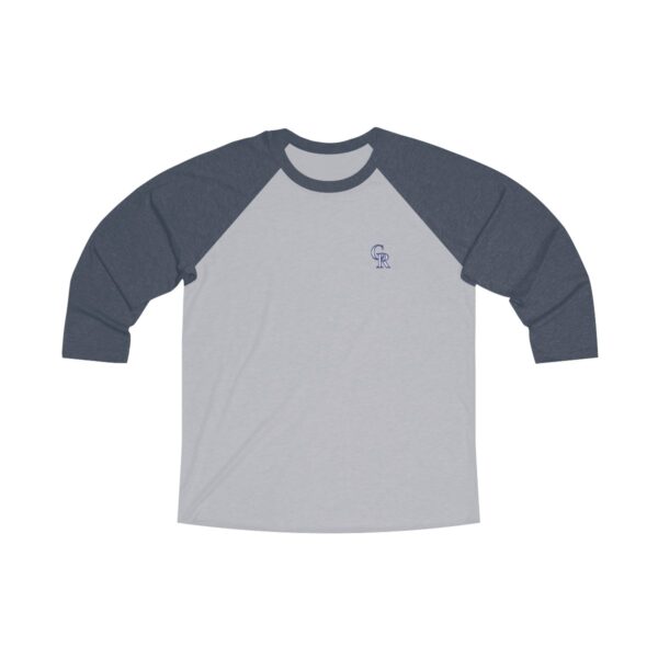 Colorado Rockies Unisex Tri-Blend 3/4 Raglan Tee