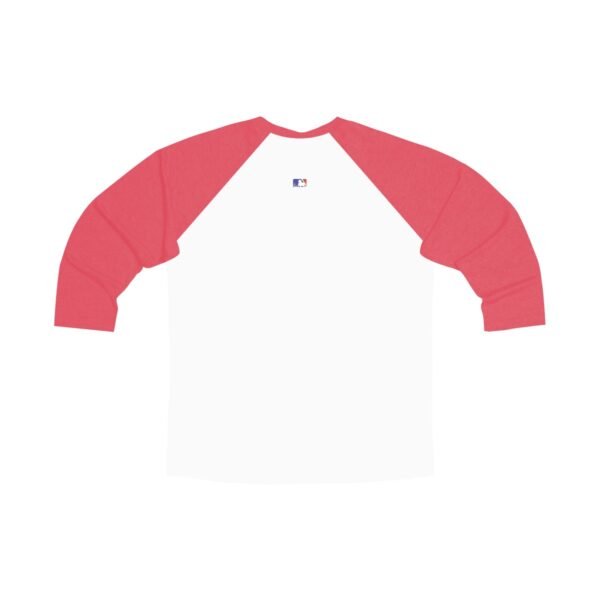 Baltimore Orioles Unisex Tri-Blend 3/4 Raglan Tee - Image 4
