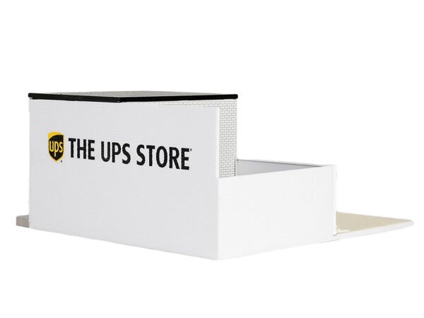 The UPS Store Diorama Mechanic's Corner for 1/64 Scale Models by Greenlight