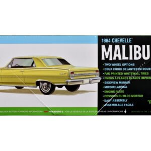 Skill 2 Model Kit 1964 Chevrolet Chevelle Malibu SS Craftsman Plus Series 1/25 Scale Model by AMT
