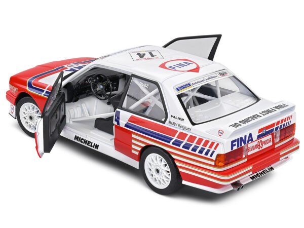 BMW E30 M3 #14 Marc Duez Belgian Procar Championship (1993) Competition Series 1/18 Diecast Model Car by Solido