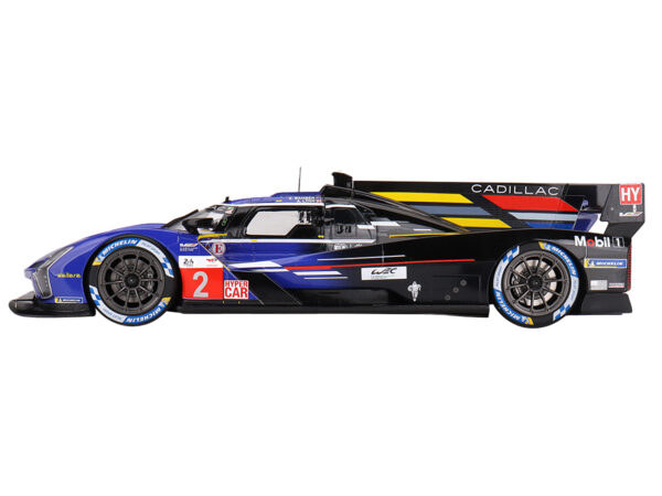 Cadillac V-Series.R #2 Earl Bamber - Alex Lynn - Richard Westbrook Cadillac Racing 3rd Place 24 Hours of Le Mans (2023) 1/18 Model Car by Top Speed