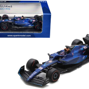 Williams Racing FW45 #23 Alex Albon "Formula One F1 Bahrain GP" (2023) 1/64 Diecast Model Car by Sparky