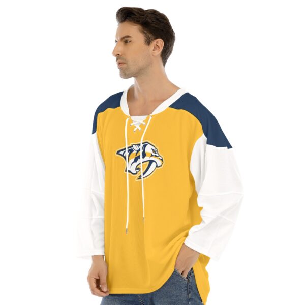 All-Over Print Men's Hockey Jersey - Image 2