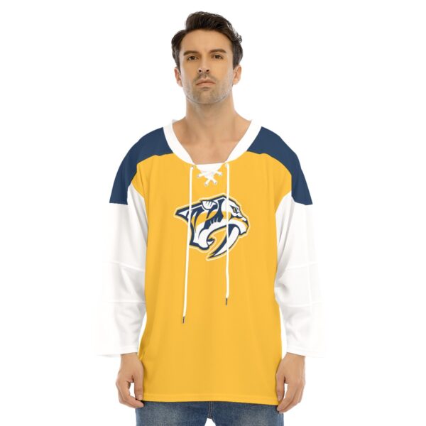 All-Over Print Men's Hockey Jersey - Image 4