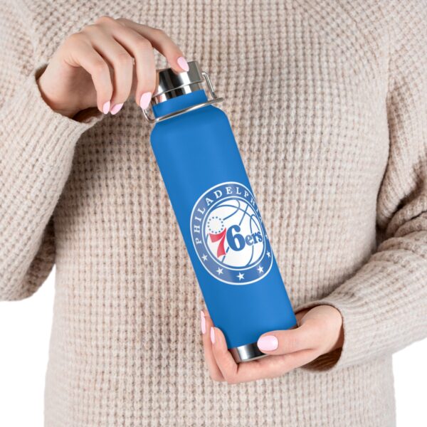 Philadelphia 76'ers Copper Vacuum Insulated Bottle, 22oz - Image 13