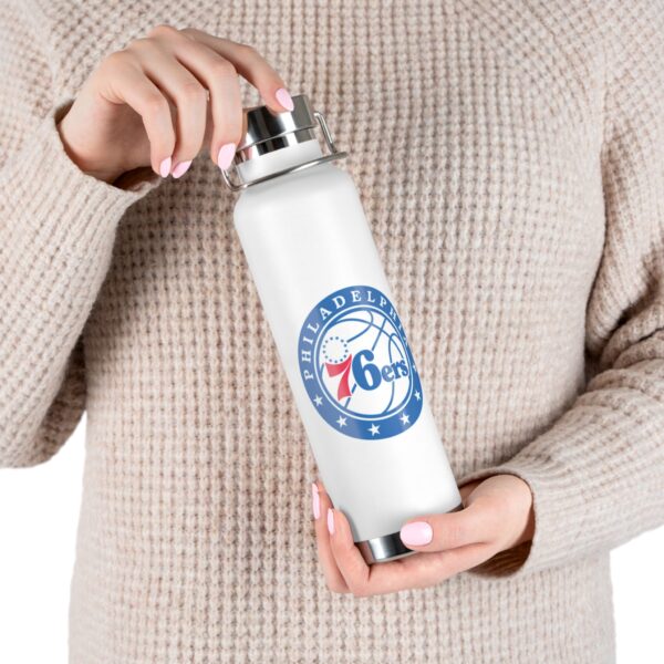 Philadelphia 76'ers Copper Vacuum Insulated Bottle, 22oz - Image 6