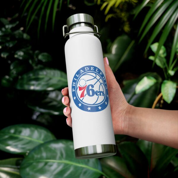 Philadelphia 76'ers Copper Vacuum Insulated Bottle, 22oz - Image 7