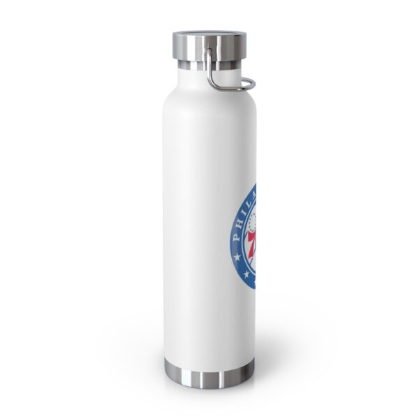 Philadelphia 76'ers Copper Vacuum Insulated Bottle, 22oz - Image 2