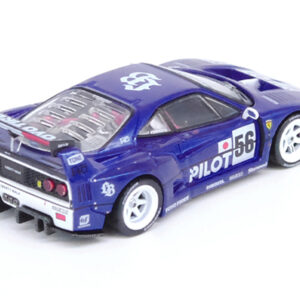 LBWK (Liberty Walk) F40 #56 Blue "Tokyo Auto Salon 2024" 1/64 Diecast Model Car by Inno Models