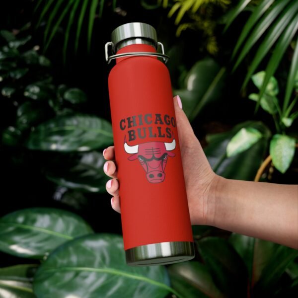 Chicago Bulls Copper Vacuum Insulated Bottle, 22oz - Image 7