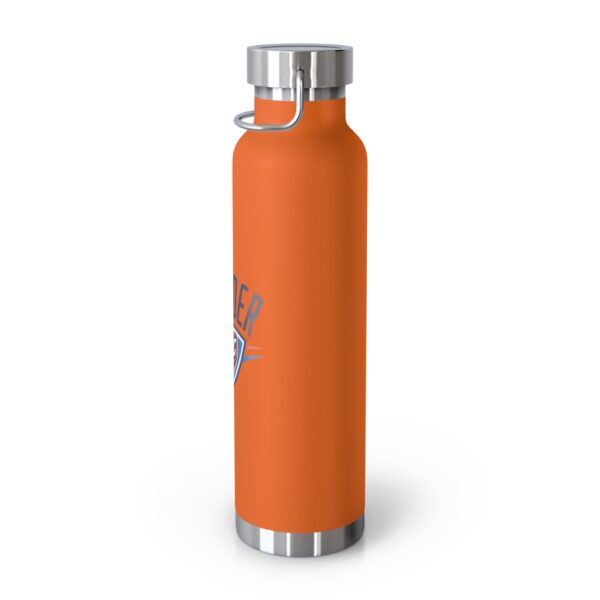 Oklahoma City Thunder Copper Vacuum Insulated Bottle, 22oz - Image 3