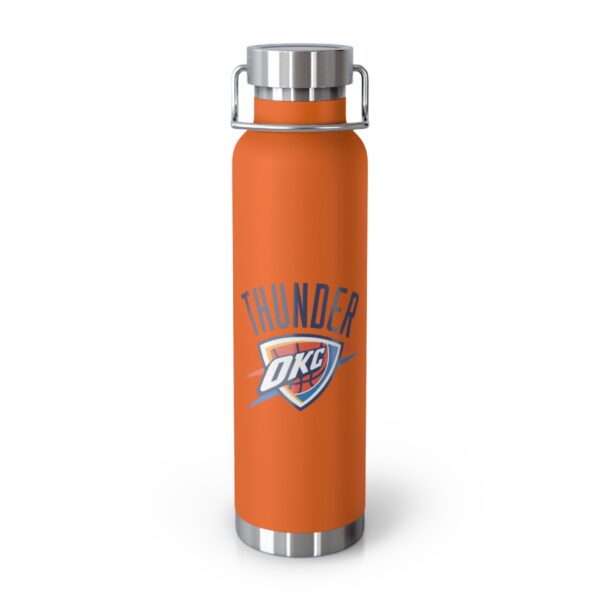 Oklahoma City Thunder Copper Vacuum Insulated Bottle, 22oz