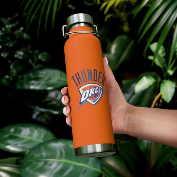 Oklahoma City Thunder Copper Vacuum Insulated Bottle, 22oz - Image 7