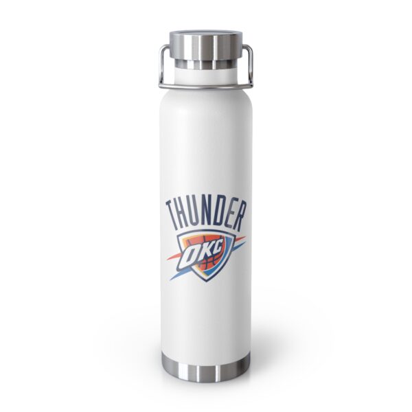 Oklahoma City Thunder Copper Vacuum Insulated Bottle, 22oz - Image 8